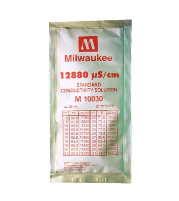 12880 µS/cm Conductivity Calibration Solution 20мл Milwaukee