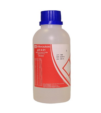 pH 4.01 Calibration Buffer Solution, 230 mL Milwaukee